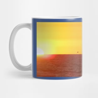 Flying into the sunset Mug